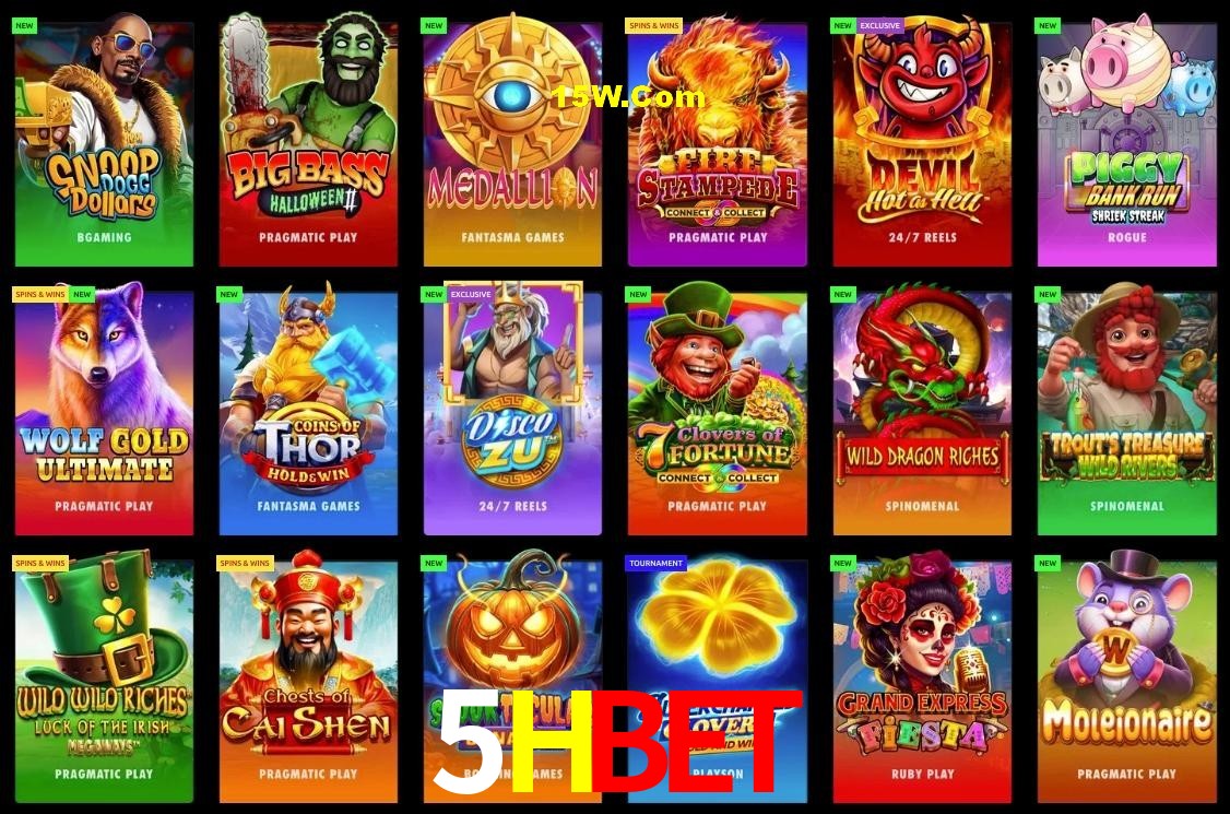 Game Providers 5Hbet